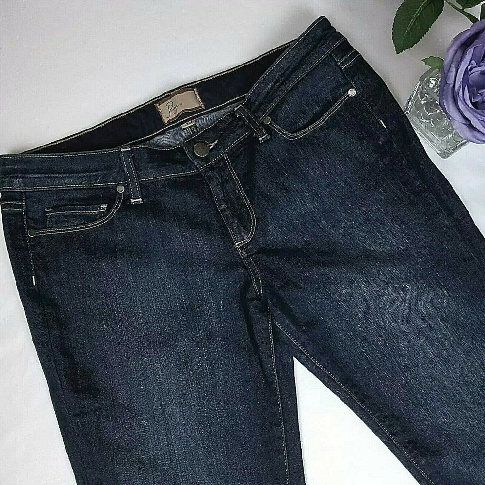 PAIGE Jeans Women Canyon Boot Cut Dark Indigo 30